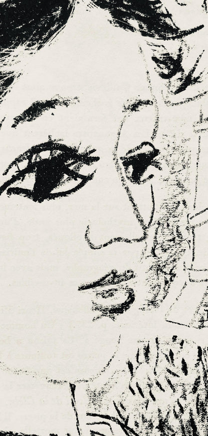 Andr Marchand, Composition, Pierre Feu Provence Noire, Lithograph
