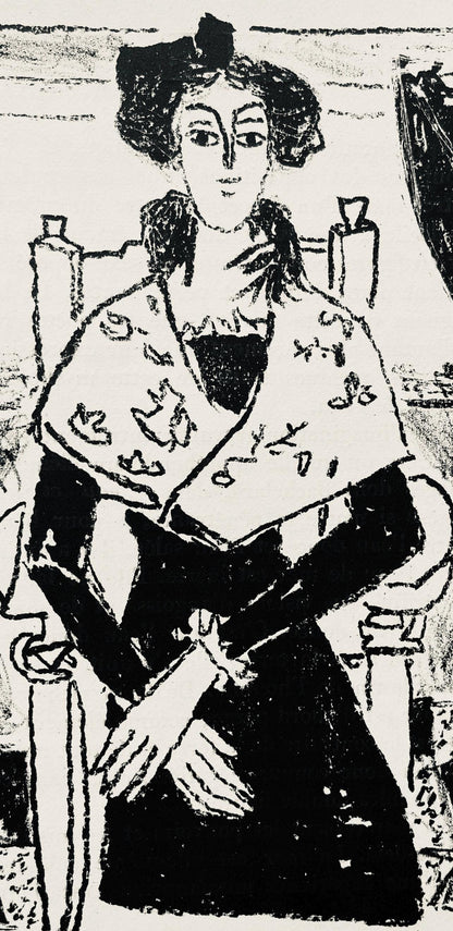 Andr Marchand, Composition, Pierre Feu Provence Noire, Lithograph