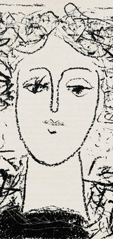 Andr Marchand, Composition, Pierre Feu Provence Noire, Lithograph