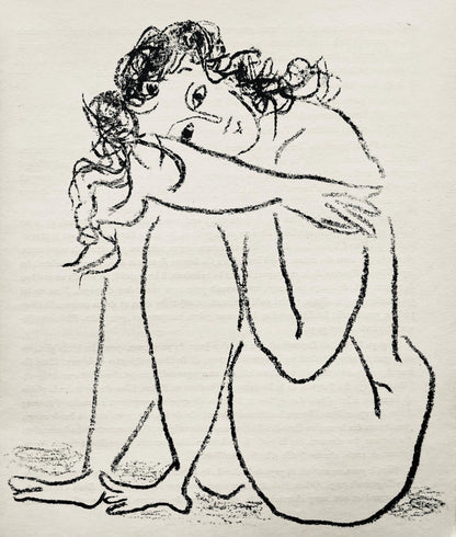 Andr Marchand, Composition, Pierre Feu Provence Noire, Lithograph