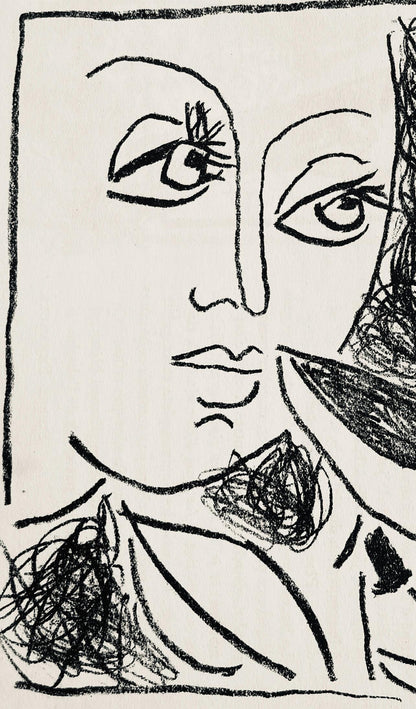 Andr Marchand, Composition, Pierre Feu Provence Noire, Lithograph