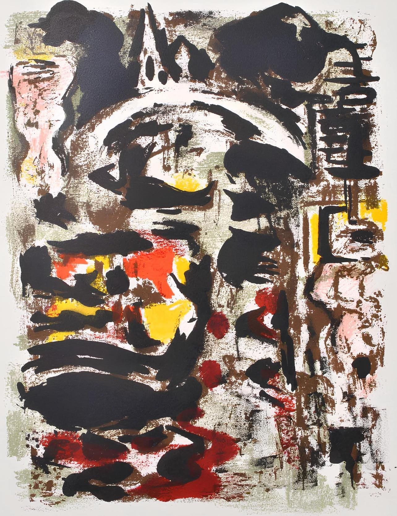 Alexandre Garbell, Composition, Uvres Compltes D'Albert Camus, Lithograph