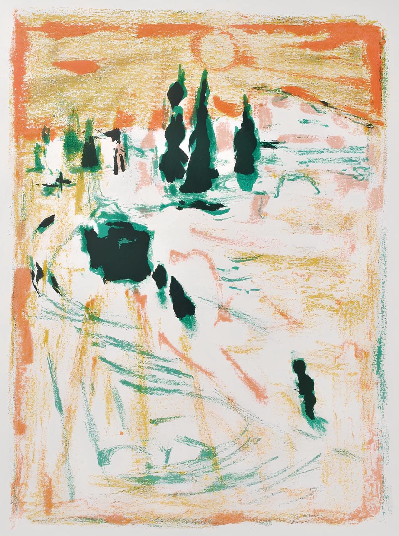 Alexandre Garbell, Composition, Uvres Compltes D'Albert Camus, Lithograph