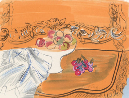 Raoul Dufy, Nature Morte, Lettre Mon Peintre Raoul Dufy, Lithograph