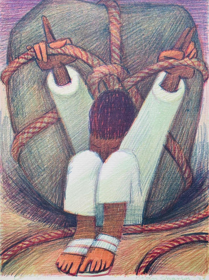 Lithograph - Jean Charlot - Composition