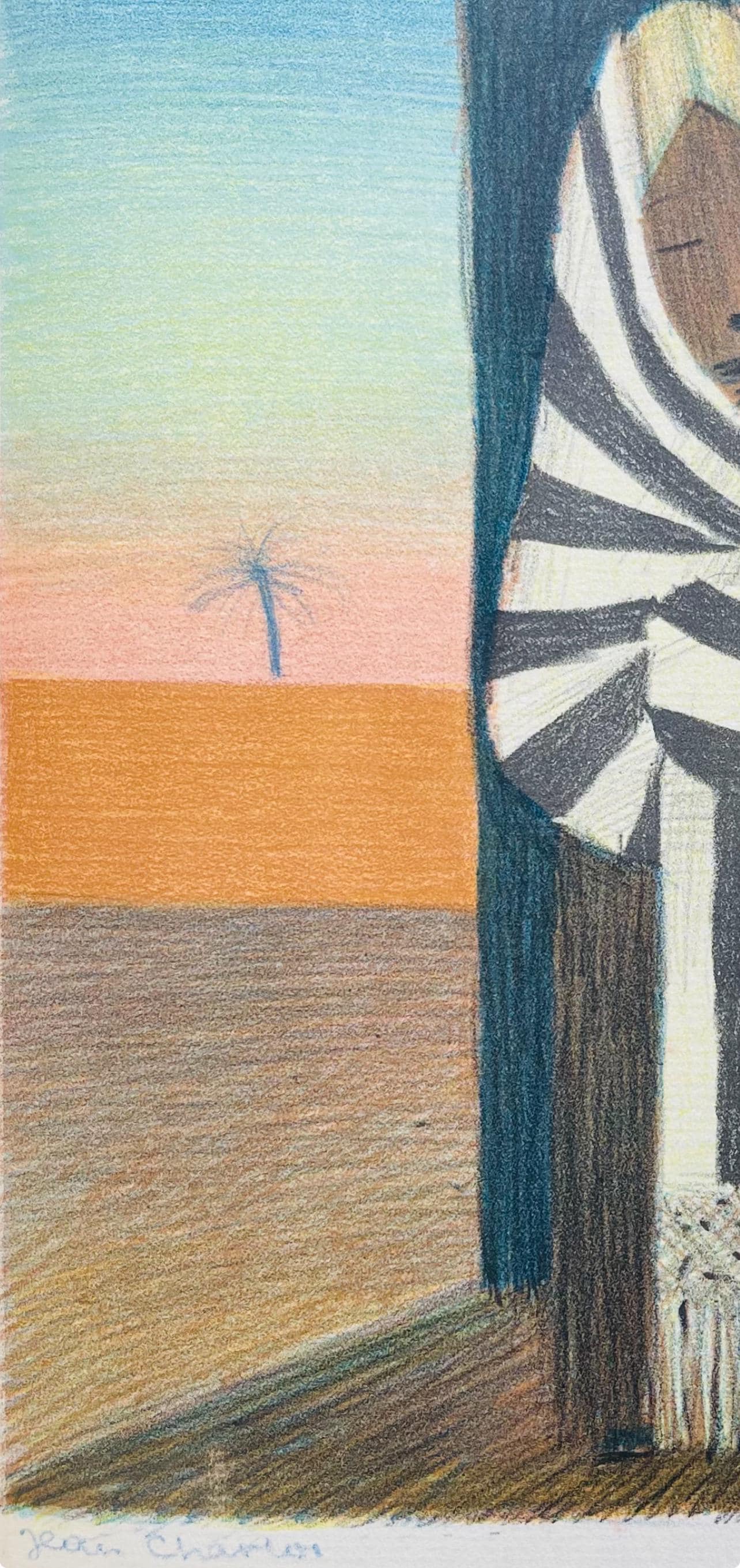 Lithograph - Jean Charlot - Composition