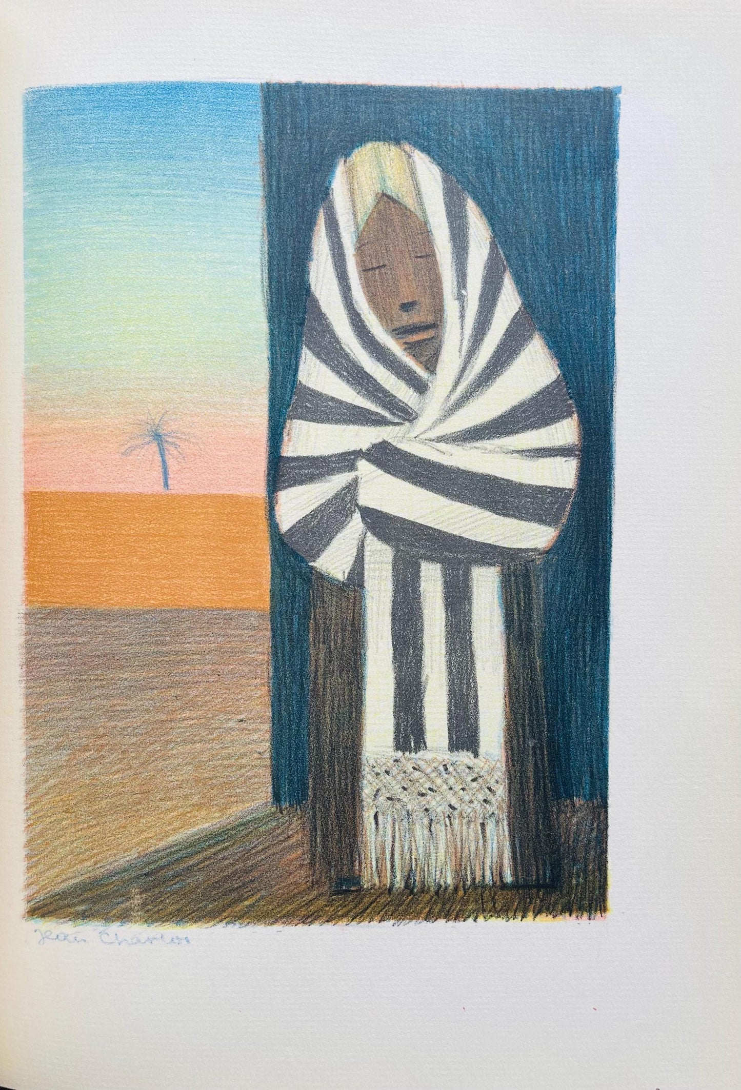 Lithograph - Jean Charlot - Composition