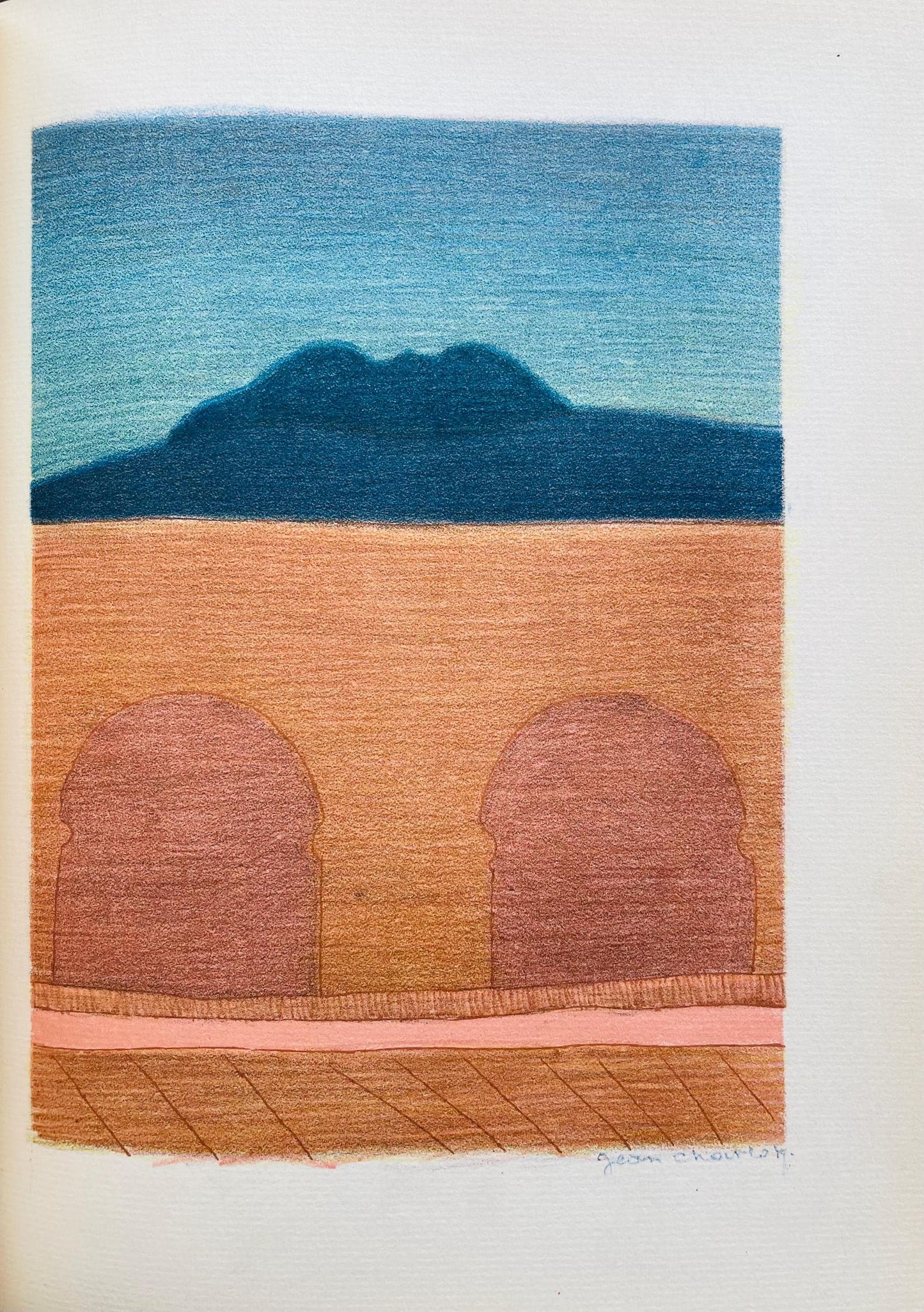 Jean Charlot Composition Lithograph