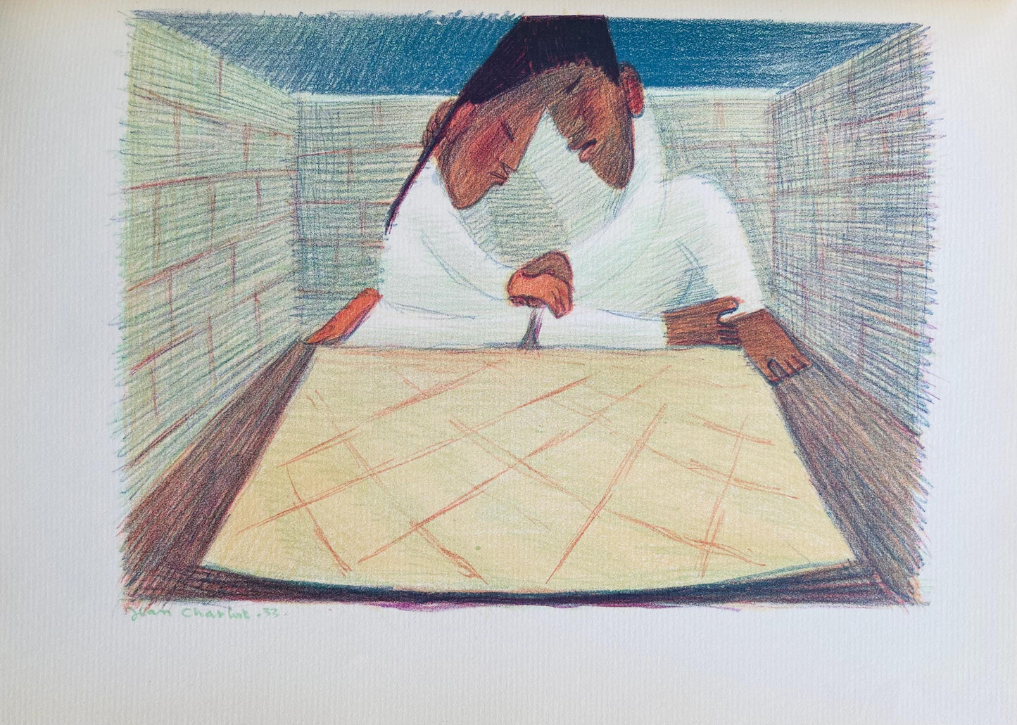Jean Charlot, Composition, Lithograph