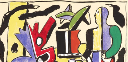 Fernand Lger, Composition, Douze Contemporains, Lithograph