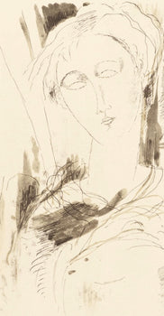 Amedeo Modigliani, Portrait, Douze Contemporains, Lithograph