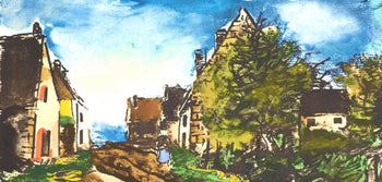 Maurice De Vlaminck, Paysage D'Ile-De-France, Douze Contemporains, Lithograph