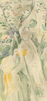 Berthe Morisot, Le Cerisier, Berthe Morisot Seize Aquarelles, Lithograph