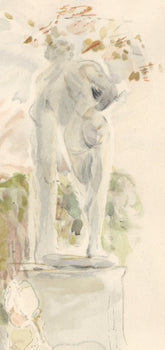 Berthe Morisot, Les Tuileries, Berthe Morisot Seize Aquarelles, Lithograph