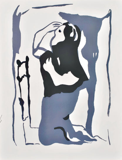 Francisco Bors, Composition, Uvres Compltes D'Albert Camus, Lithograph