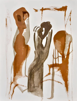 Francisco Bors, Composition, Uvres Compltes D'Albert Camus, Lithograph