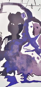 Francisco Bors, Composition, Uvres Compltes D'Albert Camus, Lithograph