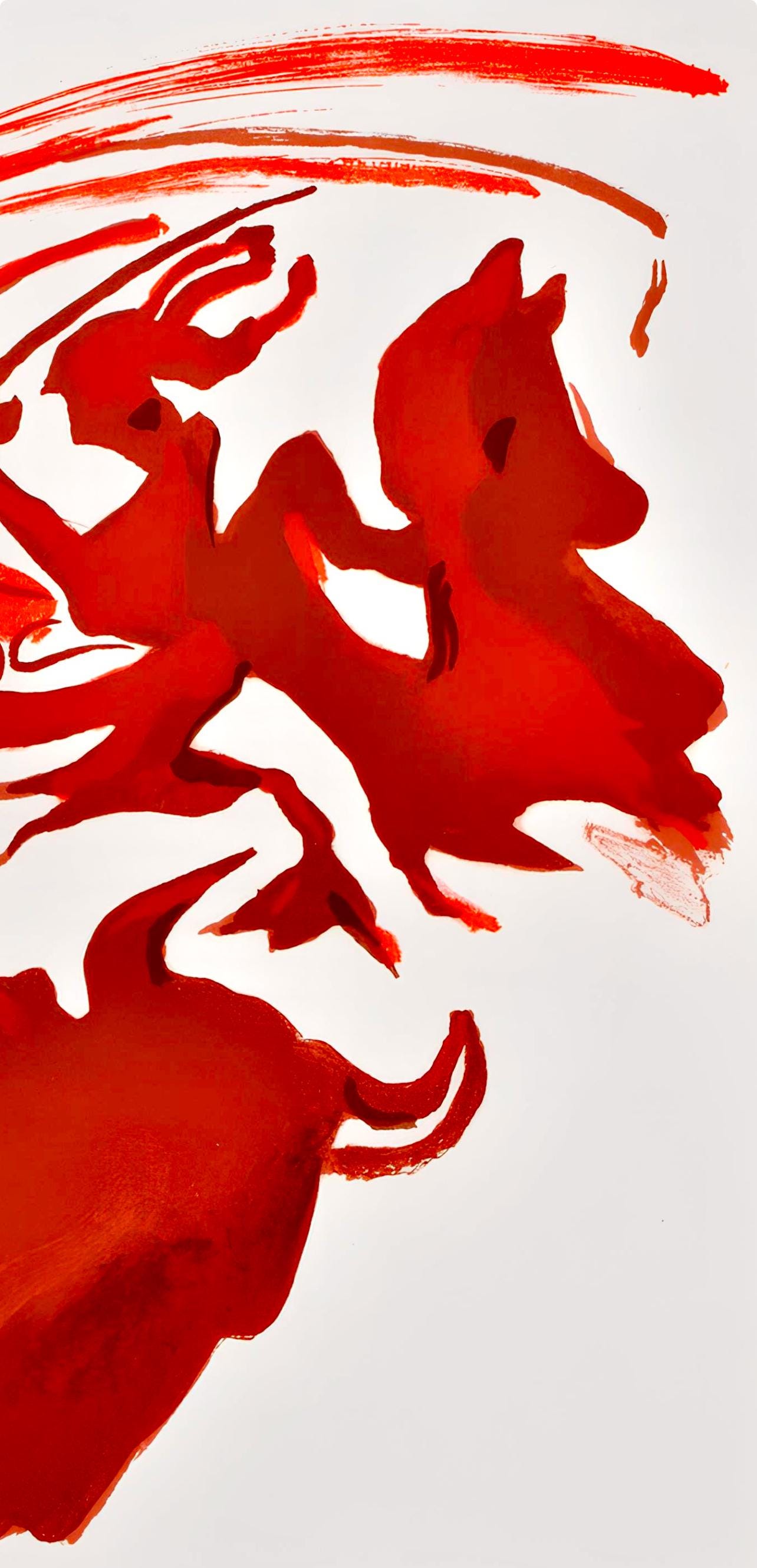 Francisco Bors, Composition, Uvres Compltes D'Albert Camus, Lithograph