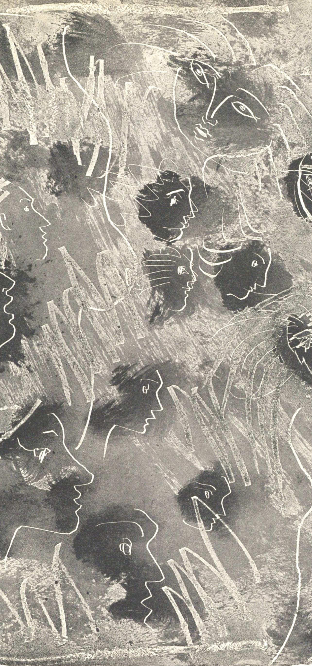 Pablo Picasso, Visages (Bloch 361A-E; Baer 683-688; Cramer 38), La Chvre-Feuille, Engraving And