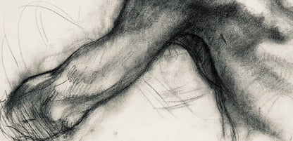 Ian Hornak, Renaissance Male Nude Figure Study, 1963, Original Drawing