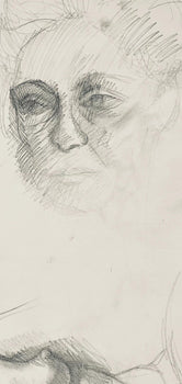 Ian Hornak, Renaissance Female Nude Figure Study, 1963, Original Drawing