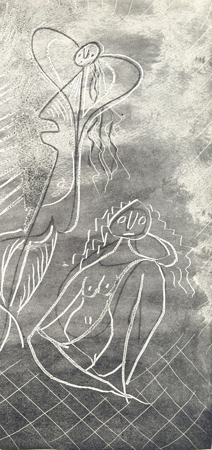 Pablo Picasso, Trois Baigneuses (Bloch 361A-E; Baer 683-688; Cramer 38), La Chvre-Feuille, Engraving