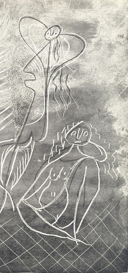 Pablo Picasso, Trois Baigneuses (Bloch 361A-E; Baer 683-688; Cramer 38), La Chvre-Feuille, Engraving