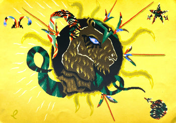 Jean Lurat, Le Capricorne (Capricorn), Les Signes Du Zodiaque, Lithograph