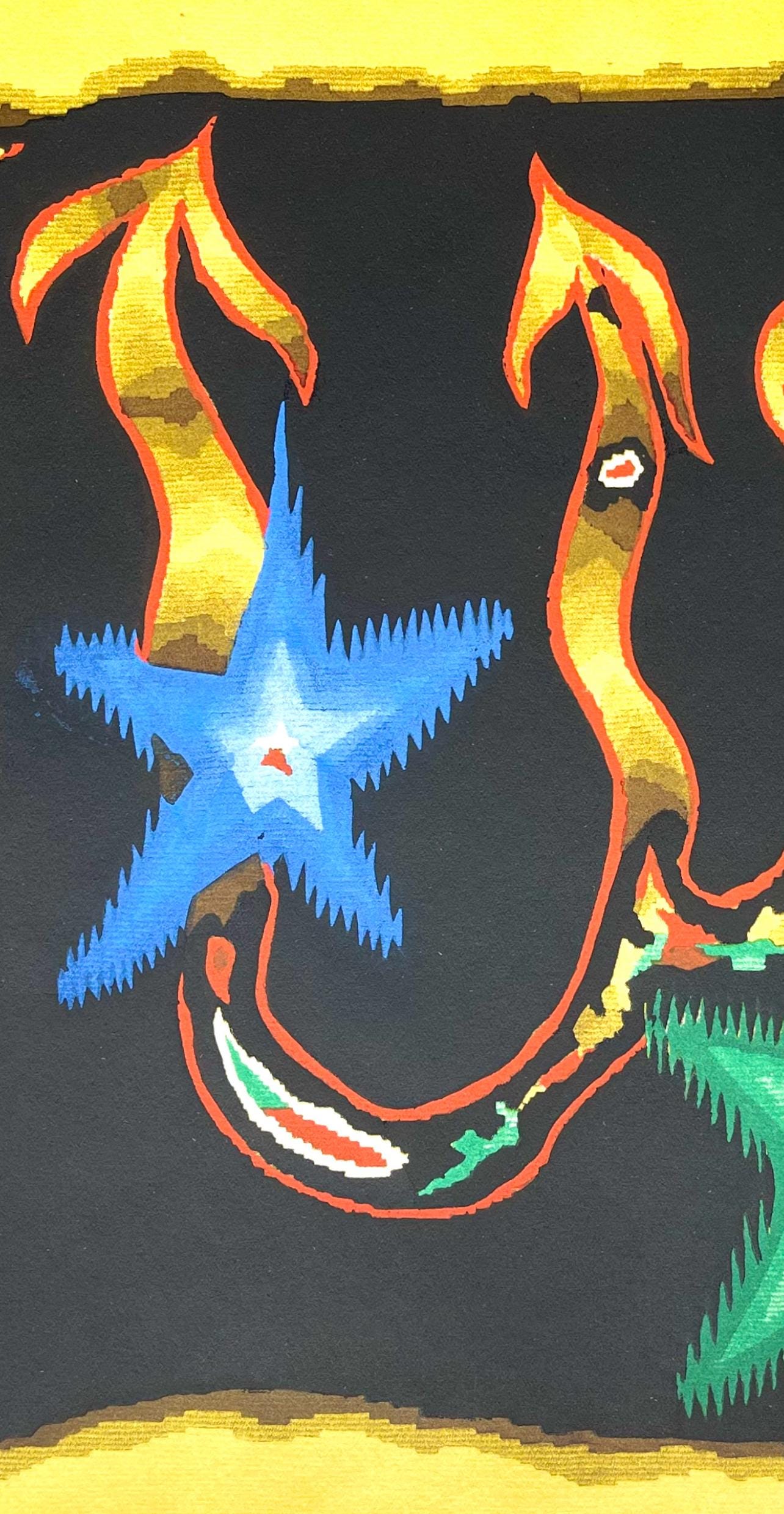 Jean Lurat, Le Scorpion (Scorpio), Les Signes Du Zodiaque, Lithograph