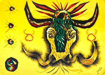 Jean Lurat, Le Taureau (Taurus), Les Signes Du Zodiaque, Lithograph