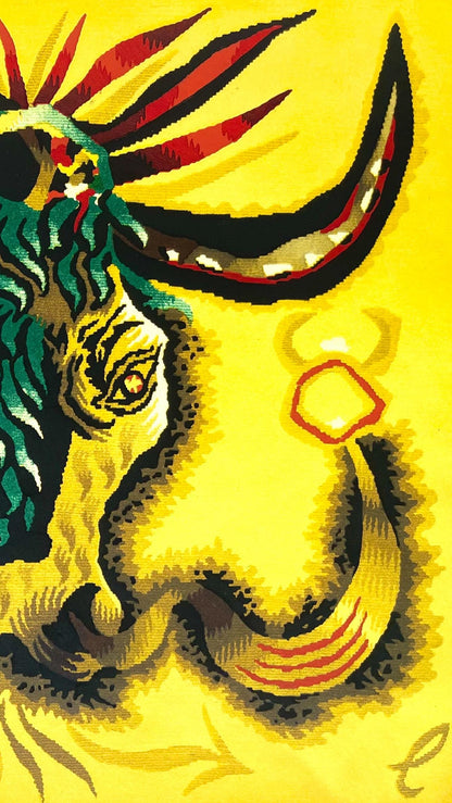 Jean Lurat, Le Taureau (Taurus), Les Signes Du Zodiaque, Lithograph