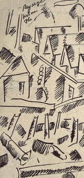 Fernand Lger, Aux Alentours De Verdun, Fernand Lger, Dessins De Guerre, Lithograph
