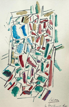 Fernand Lger, Les Foreurs, Fernand Lger, Dessins De Guerre, Lithograph