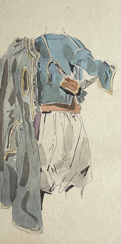 Eugne Delacroix, Composition, Trente Et Un Dessins Et Aquarelles Du Maroc, Lithograph