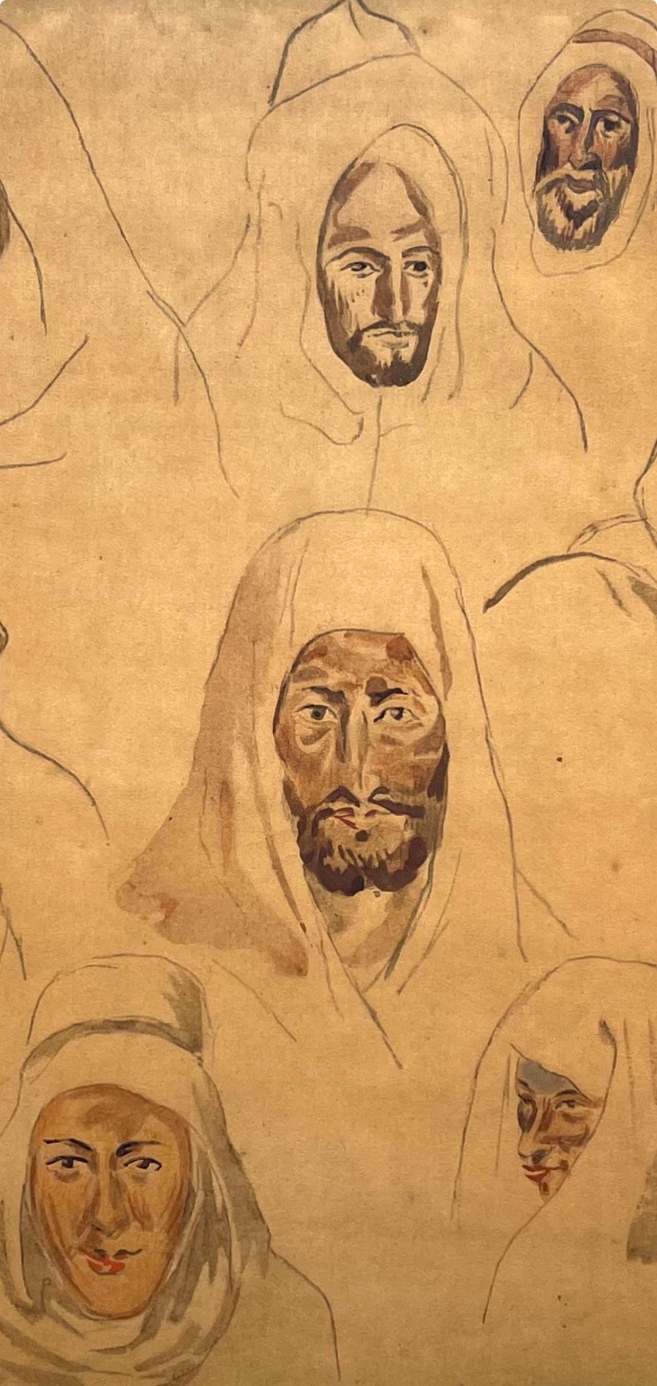 Eugne Delacroix, Composition, Trente Et Un Dessins Et Aquarelles Du Maroc, Lithograph