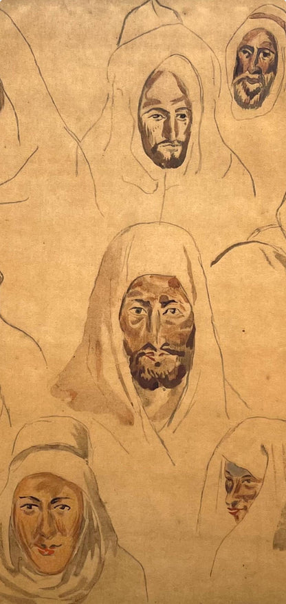 Eugne Delacroix, Composition, Trente Et Un Dessins Et Aquarelles Du Maroc, Lithograph