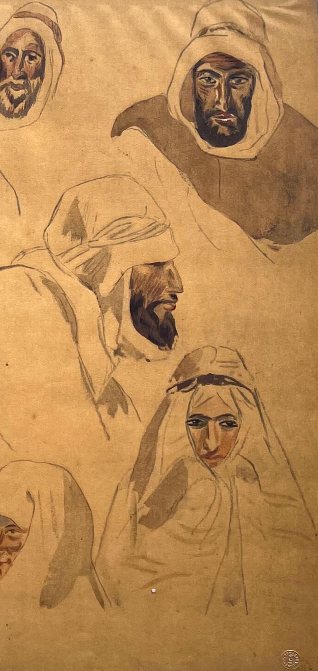 Eugne Delacroix, Composition, Trente Et Un Dessins Et Aquarelles Du Maroc, Lithograph