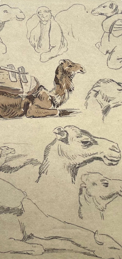 Eugne Delacroix, Composition, Trente Et Un Dessins Et Aquarelles Du Maroc, Lithograph