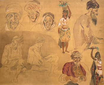 Eugne Delacroix, Composition, Trente Et Un Dessins Et Aquarelles Du Maroc, Lithograph