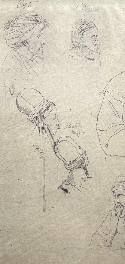 Eugne Delacroix, Composition, Trente Et Un Dessins Et Aquarelles Du Maroc, Lithograph