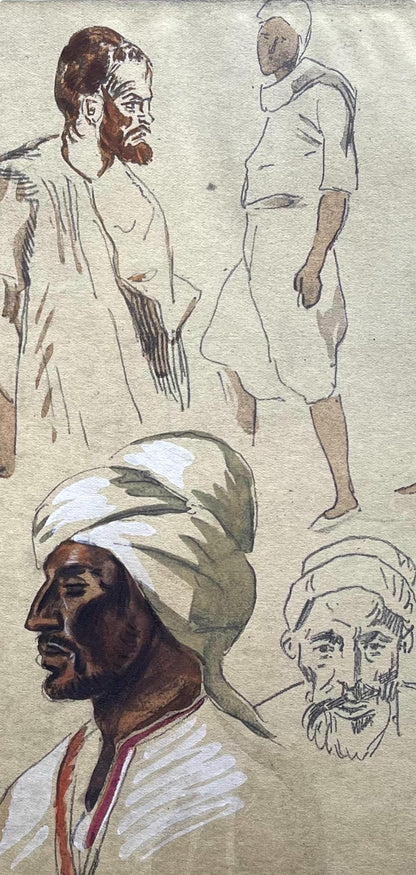 Eugne Delacroix, Composition, Trente Et Un Dessins Et Aquarelles Du Maroc, Lithograph