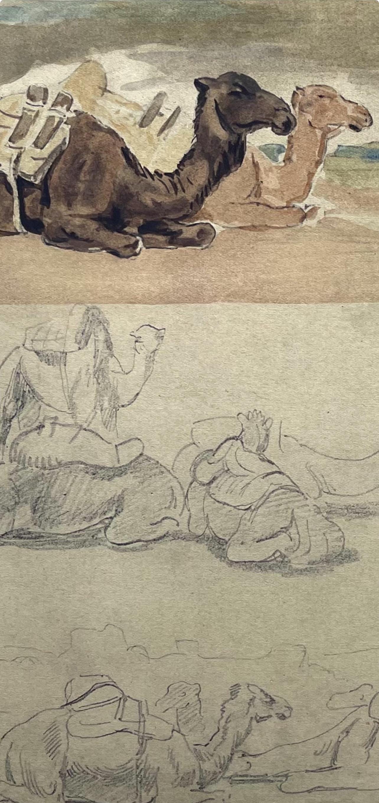 Eugne Delacroix, Composition, Trente Et Un Dessins Et Aquarelles Du Maroc, Lithograph