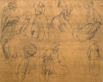 Eugne Delacroix, Composition, Trente Et Un Dessins Et Aquarelles Du Maroc, Lithograph