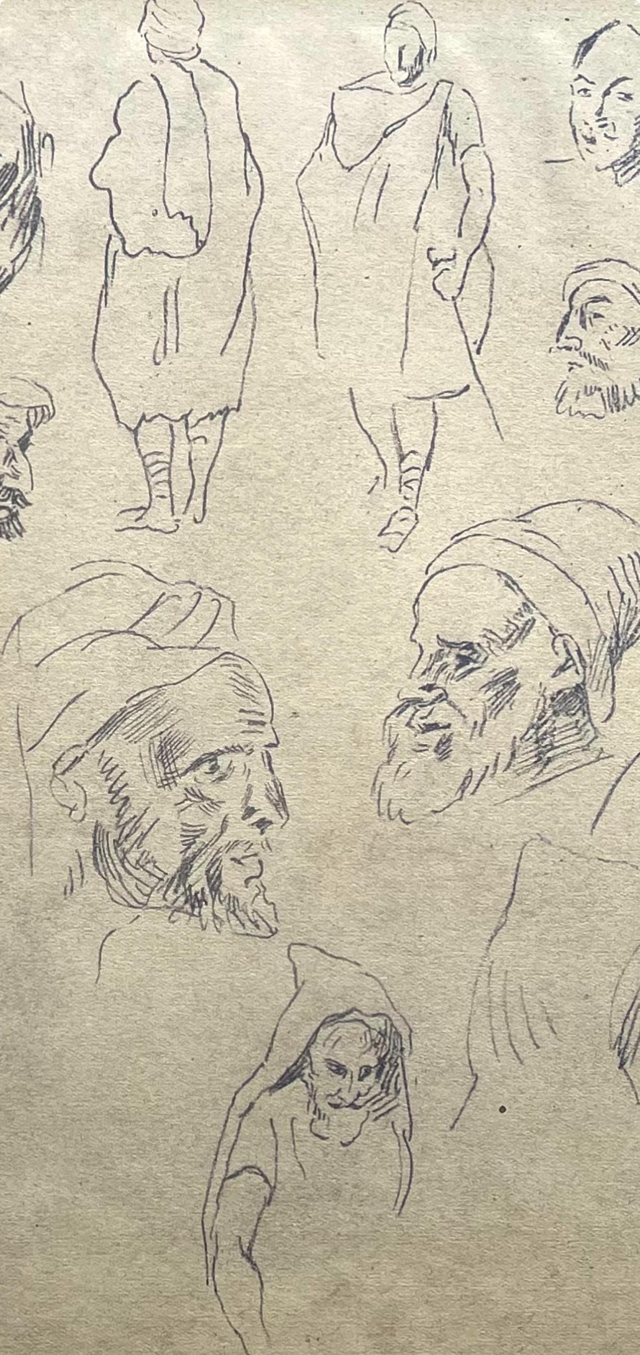 Eugne Delacroix, Composition, Trente Et Un Dessins Et Aquarelles Du Maroc, Lithograph