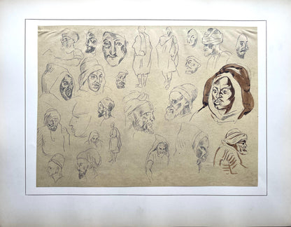Eugne Delacroix, Composition, Trente Et Un Dessins Et Aquarelles Du Maroc, Lithograph