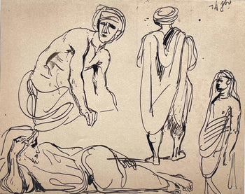 Eugne Delacroix, Composition, Trente Et Un Dessins Et Aquarelles Du Maroc, Lithograph