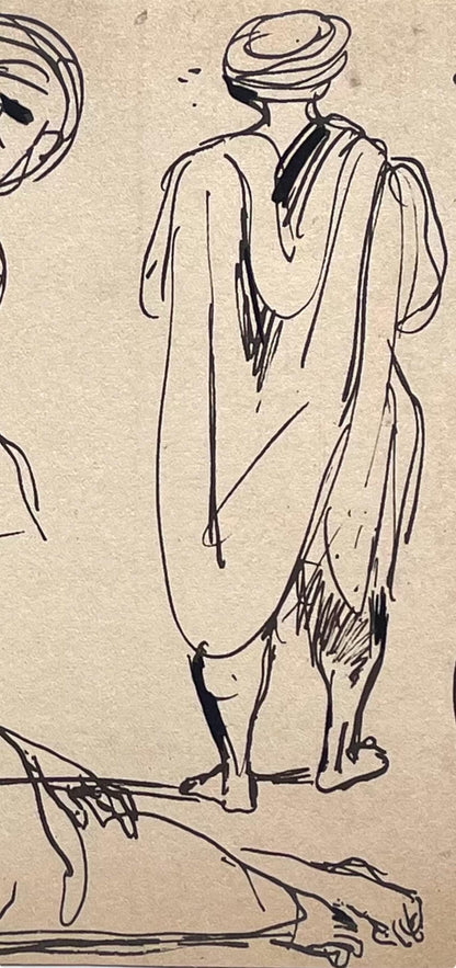 Eugne Delacroix, Composition, Trente Et Un Dessins Et Aquarelles Du Maroc, Lithograph