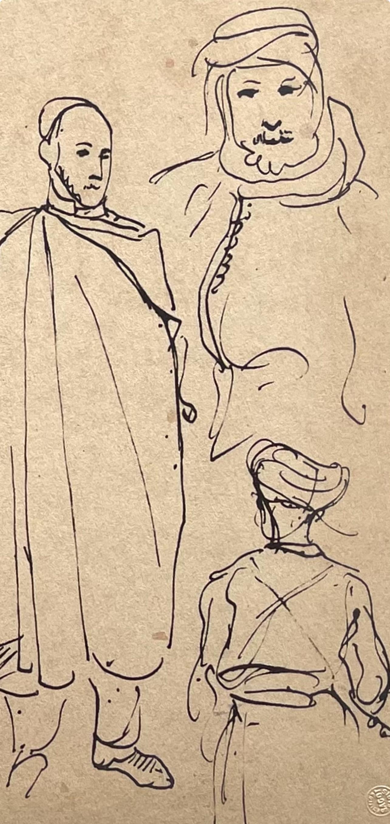 Eugne Delacroix, Composition, Trente Et Un Dessins Et Aquarelles Du Maroc, Lithograph