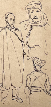 Eugne Delacroix, Composition, Trente Et Un Dessins Et Aquarelles Du Maroc, Lithograph