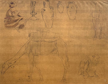 Eugne Delacroix, Composition, Trente Et Un Dessins Et Aquarelles Du Maroc, Lithograph